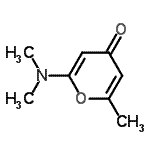 CAS#: 412338-33-1， 2-(Dimethylamino)-6-Methyl-4H-Pyran-4-One