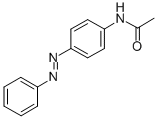 structure of CAS# 4128-71-6, Para-Acetamidoazobenzene;N-(4-Phenylazophenyl)Acetamide;N-(4-Phenyldiazenylphenyl)Ethanamide;Aronis018886