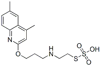 CAS#: 41287-31-4， Thiosulfuric Acid Hydrogen S-[2-[[3-[(4,6-Dimethyl-2-Quinolinyl)Oxy]Propyl]Amino]Ethyl] Ester