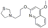 CAS#: 41288-12-4， 3-[3-(4-Methoxyquinolin-2-Yloxy)Propyl]Thiazolidine