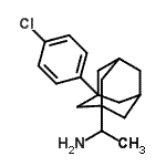 CAS#: 412956-99-1， 1-[3-(4-Chlorophenyl)Adamantan-1-Yl]Ethanamine