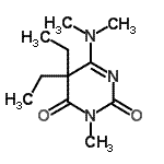 CAS#: 413571-60-5， 6-(Dimethylamino)-5,5-Diethyl-3-Methyl-2,4(3H,5H)-Pyrimidinedione