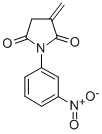 CAS#: 4137-12-6， 1-(3-Nitrophenyl)-3-Methylenepyrrolidine-2,5-Dione