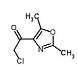 CAS#: 41444-36-4， 2-Chloro-1-(2,5-Dimethyl-1,3-Oxazol-4-Yl)Ethanone