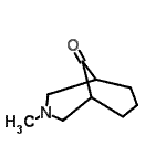 CAS#: 4146-35-4， 3-Methyl-3-Azabicyclo[3.3.1]Nonan-9-One