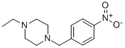 structure of CAS# 414880-35-6, 1-Ethyl-4-(4-Nitrobenzyl)Piperazine;1-Ethyl-4-(4-Nitrobenzyl)Piperazine-1,4-Diium;Zinc00294057