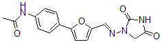 CAS#: 41515-09-7， 1-((5-(4-Acetamidophenyl)-2-furanyl)methyleneamino)hydantoin