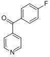 结构式 CAS# 41538-36-7, 4-(4-氟苯甲酰)吡啶