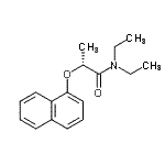 CAS#: 41643-35-0， N,N-Diethyl-2-(1-Naphthyloxy)Propanamide