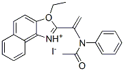 CAS#: 41672-54-2， 2-[(Acetylanilino)Vinyl]-3-Ethylnaphth[1,2-d]Oxazolium Iodide