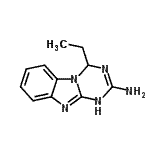 CAS#: 416844-94-5， 4-Ethyl-1,4-Dihydro[1,3,5]Triazino[1,2-a]Benzimidazol-2-Amine