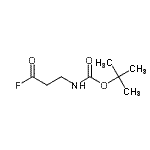 CAS#: 416853-00-4， N-{[(2-Methyl-2-Propanyl)Oxy]Carbonyl}-beta-Alanyl Fluoride