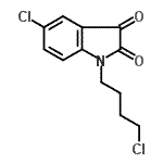 CAS#: 416899-87-1， 5-Chloro-1-(4-Chlorobutyl)-1H-Indole-2,3-Dione