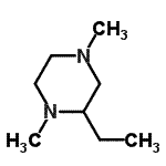 CAS#: 41712-00-9， 2-Ethyl-1,4-Dimethyl-Piperazine
