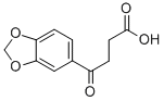 structure of CAS# 41764-07-2, 4-[3,4-(Methylenedioxy)Phenyl]-4-Oxobutyric Acid;4-[3,4-(METHYLENEDIOXY)PHENYL]-4-OXOBUTYRIC ACID