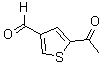 structure of CAS# 41907-99-7, 5-Acetyl-3-Thiophenecarbaldehyde;5-acetylthiophene-3-carbaldehyde;5-Acetyl-thiophene-3-carbaldehyde;BAS 10144139