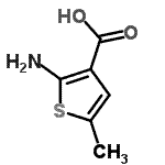 structure of CAS# 41940-47-0, 2-Amino-5-Methyl-3-Thiophenecarboxylic Acid;2-Amino-5<wbr>-hydrazin<wbr>ocarbonyl<wbr>-N-(4-met<wbr>hoxy-phen<wbr>yl)-N-pro<wbr>pyl-benze<wbr>nesulfona<wbr>mide;2-amino-5-methyl-3-thiophenecarboxylic acid;2-amino-5-methylthiophene-3-carboxylic acid