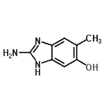 CAS#: 419564-12-8， 2-Amino-5-Methyl-1H-Benzimidazol-6-Ol