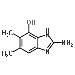 CAS#: 419564-13-9， 2-Amino-5,6-Dimethyl-1H-Benzimidazol-4-Ol