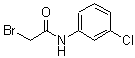结构式 CAS# 41964-65-2, 2-溴-N-(3-氯苯基)乙酰胺