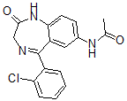 CAS#: 41993-30-0， 7-Acetamidoclonazepam