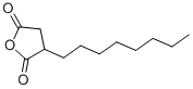 structure of CAS# 4200-92-4, n-Octylsuccinic Anhydride;3-Octyltetrahydrofuran-2,5-Dione;3-Octyltetrahydrofuran-2,5-Quinone;Tulip002325