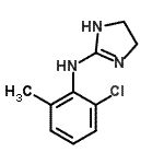 CAS#: 4201-24-5， N-(2-Chloro-6-Methylphenyl)-4,5-Dihydro-1H-Imidazol-2-Amine