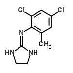 CAS#: 4201-34-7， N-(2,4-Dichloro-6-Methylphenyl)-4,5-Dihydro-1H-Imidazol-2-Amine