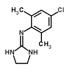 CAS#: 4201-38-1， N-(4-Chloro-2,6-Dimethylphenyl)-4,5-Dihydro-1H-Imidazol-2-Amine