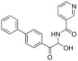 CAS#: 42069-29-4， N-(2-(1,1'-Biphenyl)-4-Yl-1-Hydroxy-2-Oxoethyl)-3-Pyridinecarboxamide