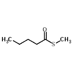 CAS#: 42075-43-4， S-Methyl Pentanethioate