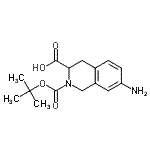 CAS#: 420788-05-2， 7-Amino-2-{[(2-Methyl-2-Propanyl)Oxy]Carbonyl}-1,2,3,4-Tetrahydro-3-Isoquinolinecarboxylic Acid