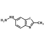 CAS#: 42222-49-1， 6-Hydrazino-2-Methyl-1,3-Benzothiazole