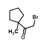 CAS#: 42253-38-3， 2-Bromo-1-(1-Methylcyclopentyl)Ethanone