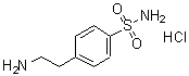 结构式 CAS# 42286-14-6, 4-(2-氨基乙基)苯磺酰胺单盐酸盐
