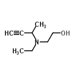 CAS#: 423162-82-7， 2-[3-Butyn-2-Yl(Ethyl)Amino]Ethanol