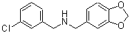 CAS#: 423736-31-6， 1-(1,3-Benzodioxol-5-Yl)-N-(3-Chlorobenzyl)Methanamine