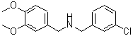 CAS#: 423736-96-3， 1-(3-Chlorophenyl)-N-(3,4-Dimethoxybenzyl)Methanamine