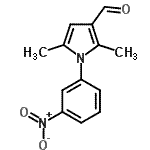 CAS#: 423753-42-8， 2,5-Dimethyl-1-(3-Nitrophenyl)-1H-Pyrrole-3-Carbaldehyde