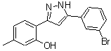CAS#: 423753-91-7， 2-[5-(3-Bromophenyl)-1H-Pyrazol-3-Yl]-5-Methylphenol
