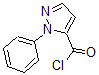 structure of CAS# 423768-37-0, 1-Phenyl-1H-Pyrazole-5-Carbonylchloride;5-(Chlorocarbonyl)-1-Phenyl-1H-Pyrazole, [5-(Chlorocarbonyl)-1H-Pyrazol-1-Yl]Benzene;1-PHENYL-1H-PYRAZOLE-5-CARBONYL CHLORIDE