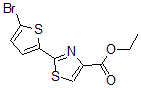 结构式 CAS# 423768-45-0, 2-(5-溴-2-噻吩基)-4-噻唑羧酸乙酯