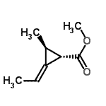 CAS#: 42419-00-1， Methyl (1S,2E,3S)-2-Ethylidene-3-Methylcyclopropanecarboxylate