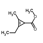 CAS#: 42419-02-3， Methyl 2-Ethyl-3-Methyl-2-Cyclopropene-1-Carboxylate