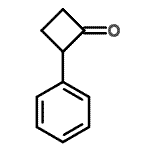 structure of CAS# 42436-86-2, 2-Phenylcyclobutanone;2-phenylcyclobutan-1-one;2-Phenylcyclobutanone