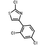 CAS#: 42445-51-2， 2-Chloro-4-(2,4-Dichlorophenyl)-1,3-Thiazole