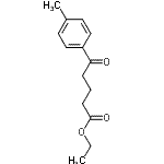 structure of CAS# 42482-94-0, Ethyl 5-(4-Methylphenyl)-5-Oxopentanoate;Ethyl 5-(4-methylphenyl)-5-oxovalerate