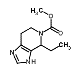 CAS#: 424837-44-5， Methyl 4-Ethyl-1,4,6,7-Tetrahydro-5H-Imidazo[4,5-c]Pyridine-5-Carboxylate
