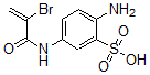 CAS#: 42486-84-0， 2-Amino-5-[(2-Bromo-1-Oxo-2-Propen-1-Yl)Amino]-Benzenesulfonic Acid