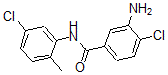 CAS 登录号：42487-07-0， 3-氨基-4-氯-N-(5-氯-2-甲基苯基)-苯甲酰胺
